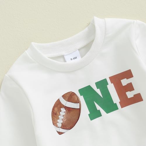 Football-Themed 1st Birthday Set for Boys Comfortable Stylish Toddler Clothing