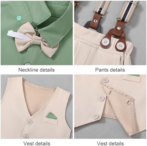 Boys Formal Outfits Unique gentlemans set for toddlers 1-5 years
