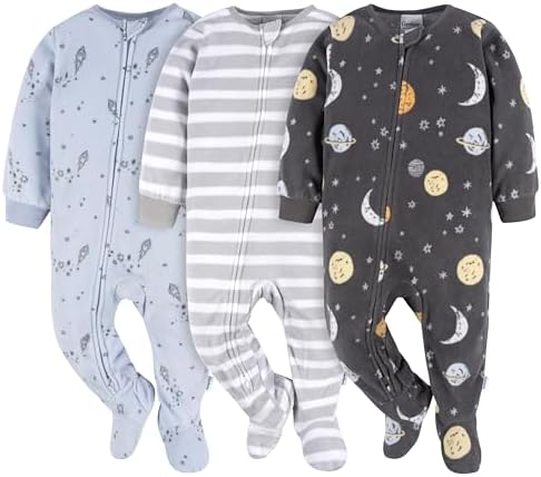 gerber flame resistant fleece pajama 3 pack