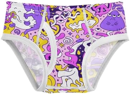Zathe Boys Pure Cotton Briefs Toddler Breathable underwear for toddler boys