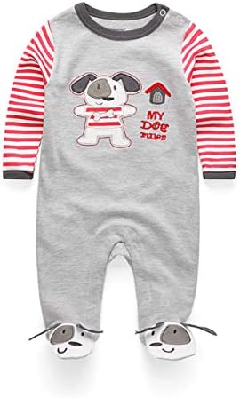 Kiddiezoom Baby Boys Snug Fit Romper