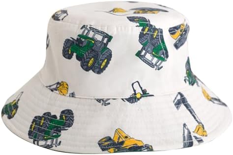 John Deere Bucket Sun Hat - Toddler Youth - reversible stylish