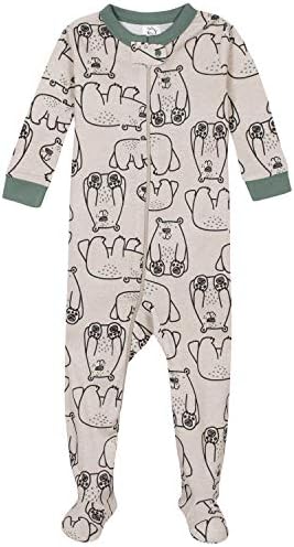 Gerber Baby Boys Pajamas 4-Pack with Snug Fit Safety Features