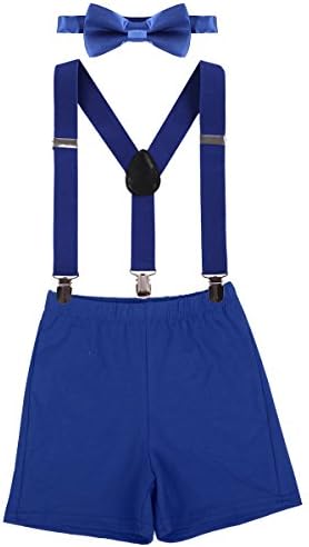 IBTOM Castle Baby Boys Birthday Cake Smash Costume Set