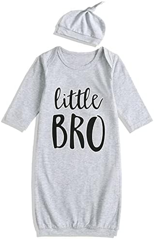 Perfect for Little Bro - Machine Washable Long Sleeve Nightgown Set