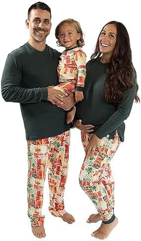 Burts Bees Baby Christmas Pajama Sets - Cozy Soft Pajamas for Kids Adults