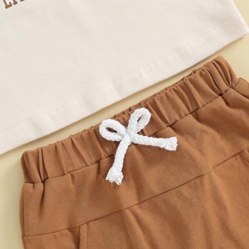 Kupretty Baby Boys Summer Outfit 2-Piece Set
