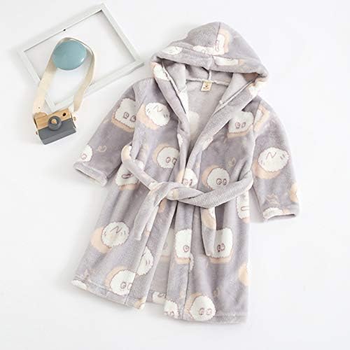 Baby Toddler Cartoon Hooded Pajamas with Belt