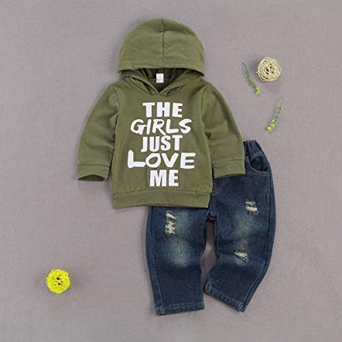 fhutpw Toddler Boy Outfits Soft Comfy