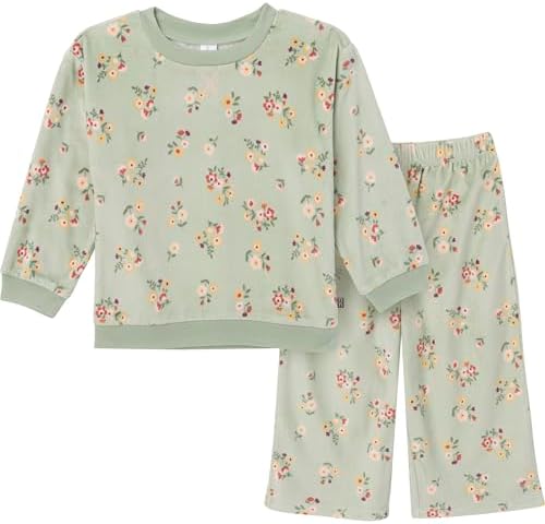 Modern Moments by Gerber Toddler Pajama Set - bunny fleece