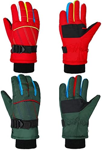 Waterproof Kids Snow Gloves Perfect for the Winter