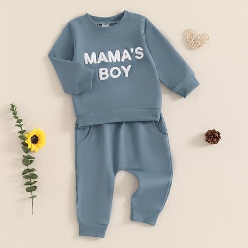 Warm Cozy Baby Boy Outfit for Fall