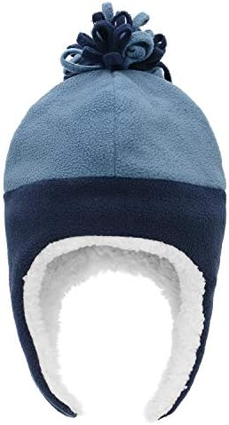 Zando Cuddles Sherpa Lined Winter Hat Mitten Set for Baby