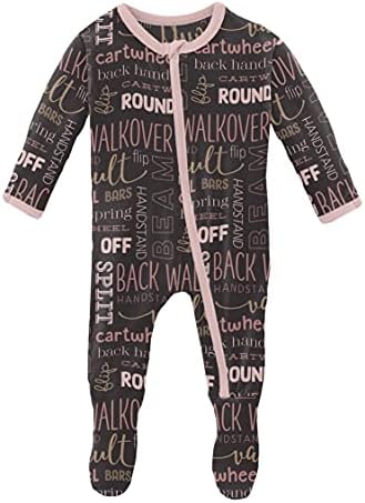 Soft and Sweet Print Footies for Baby