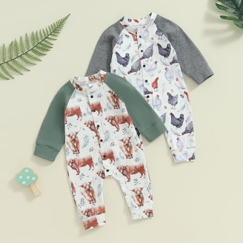 Adorable Country Western Toddler Romper