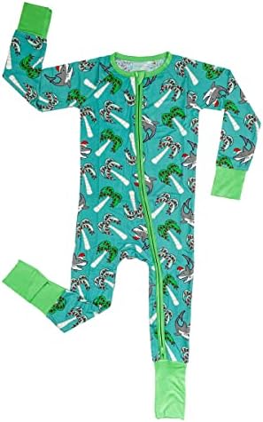 Jawlly Baby One Piece Christmas Pajamas