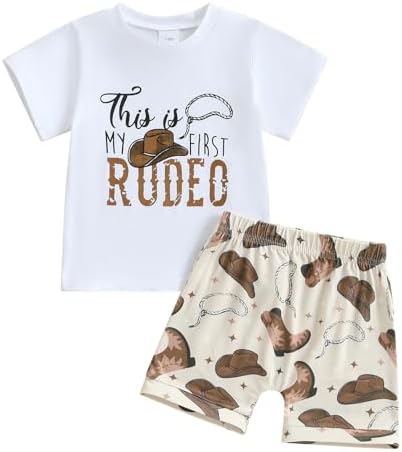 My First Rodeo Outfit Toddler Boy