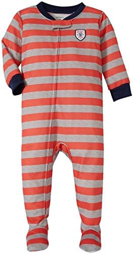 Carters Baby Boys Embroidered Footie Sleeper 1