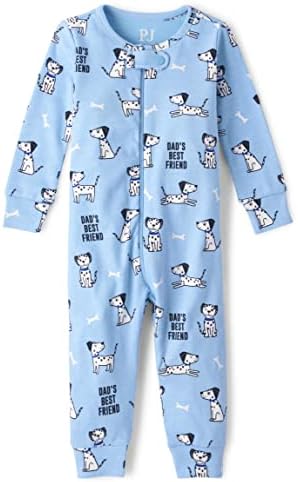 The Childrens Place Toddler Boy Pajamas Zip Front Long Sleeve 100 Cotton