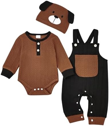 Cute Romper Overalls Set for Babies