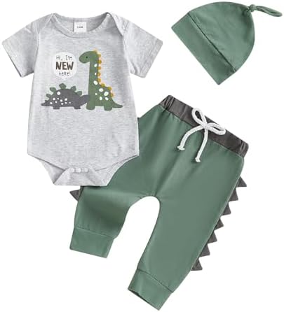Newborn DinoRomper Set for Boys