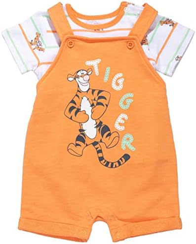 Cute Disney Tigger Winnie the Pooh 3-Piece Newborn Outfit Set
