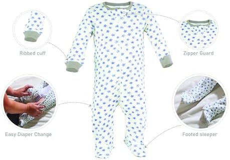 Little Peaches 4-Piece Sleepwear Set for Boy