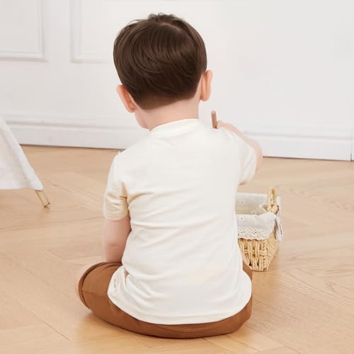 Kupretty Baby Boys Summer Outfit 2-Piece Set