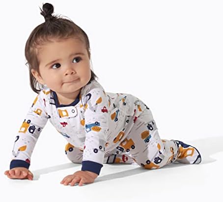 Onesies Brand Baby Boys 4-Pack Sleep N Play Footies