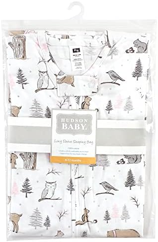 Hudson Baby Unisex Long Sleeve Cotton Jersey Sleep Sack