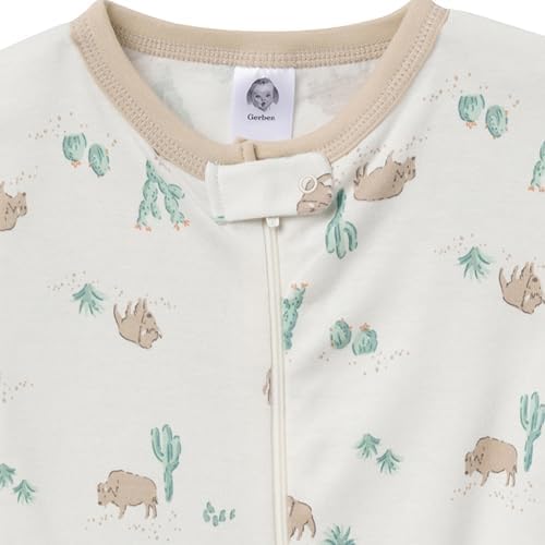 Gerber Baby Boys 4-Pack Footed Pajamas 1