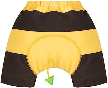 QinCiao Baby Infant Boys CottonNavy Blue Cartoon Animal Diaper Cover with Fake Tail