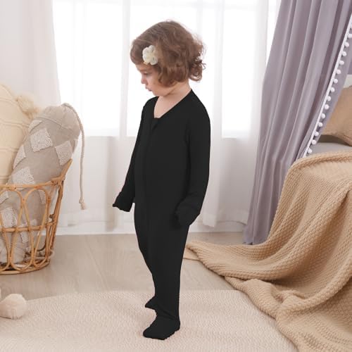 3-Pack Footless Pajamas for Babies with Mitten Cuffs