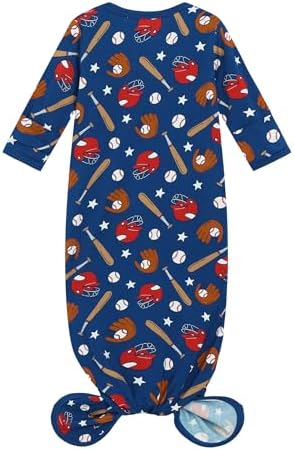 BambooBud Knotted Gown for Newborn Boys