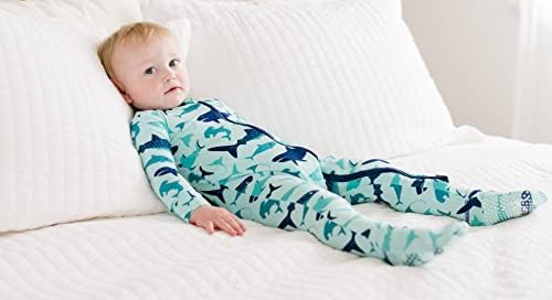 KicKee Baby Footie - 2 Way Zipper - Bamboo Viscose - BoysGirls