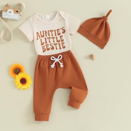 Funny Letter Onesie for Newborn Boys