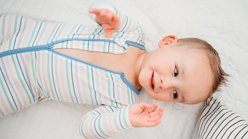 KicKee Pants Print Convertible Sleeper with Zipper for Baby