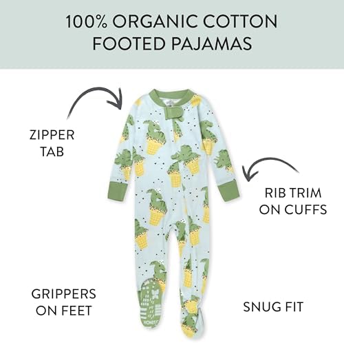 HonestBaby 100 Organic Cotton Pj Set for Babies
