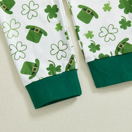 BemeyourBBs St Patricks Day Shamrock Baby Set - Baby Boy Outfit