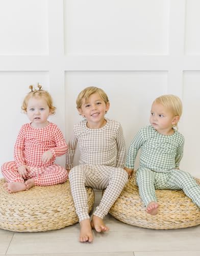 Stylish Check Pajamas for Babies 6M-8Y