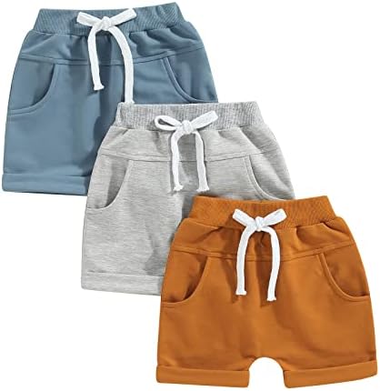 Classic Fit Pull-On Jogger Shorts for Baby Boys
