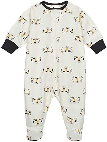 Onesies Brand Sleep n Play Footies 4-Pack