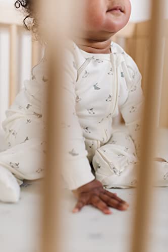 Hatchling Bunny - Organic Cotton Baby sleeper with safety features