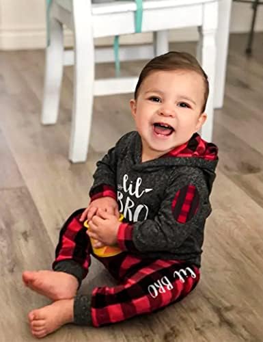 Fommy Little Hero Plaid Set