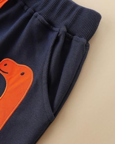 Irsutey Toddler Boys Cotton Active Sweatpants