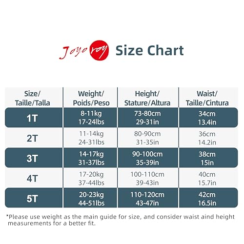 Joyo 5-Piece Training Underwear 2T-3T