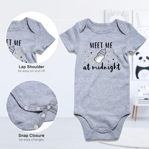 Funny Newborn Romper - Paws 0-12 Months