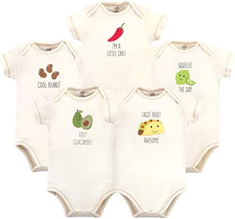 Nurtured Soft Begins Touched by Nature Unisex Baby Organic Cotton Bodysuits