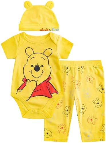 Disney Winnie the Pooh Baby Boy 3 Pack Set