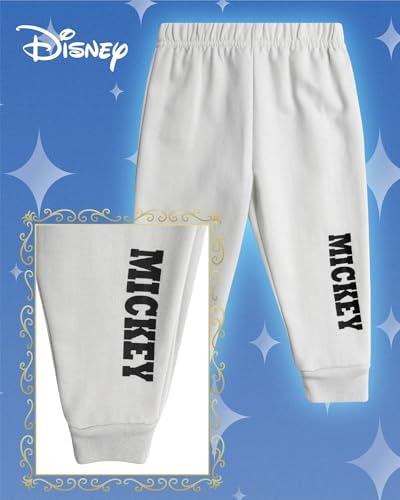 Disney Baby Boys Jogger Set - 2 Piece Mickey Mouse Kids Fleece sweater set